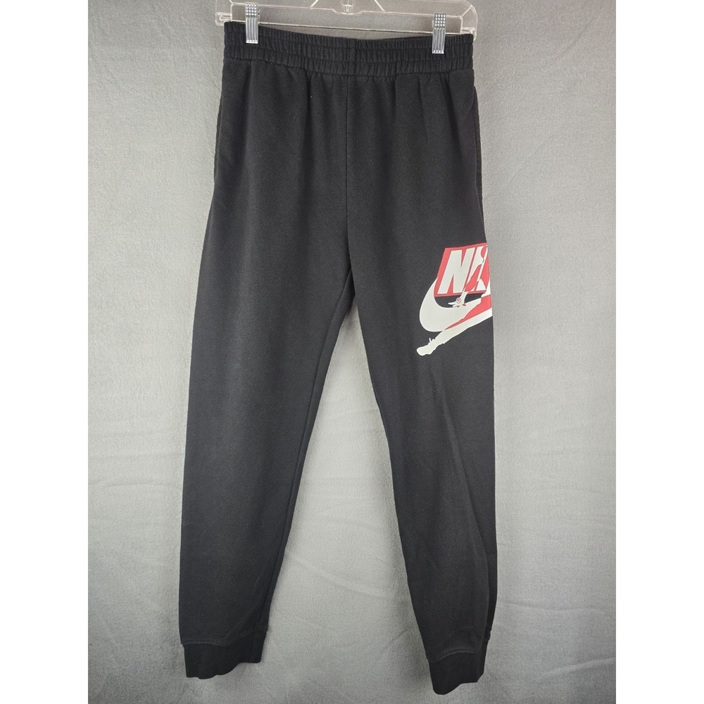 Nike Air Jordan Joggers Youth XL Black Jumpman Sweatpants Boys Athletic